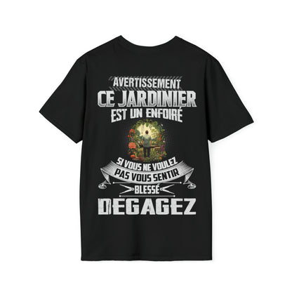 Jardinier grincheux, sarcastique, imprévisible, non médicamenté