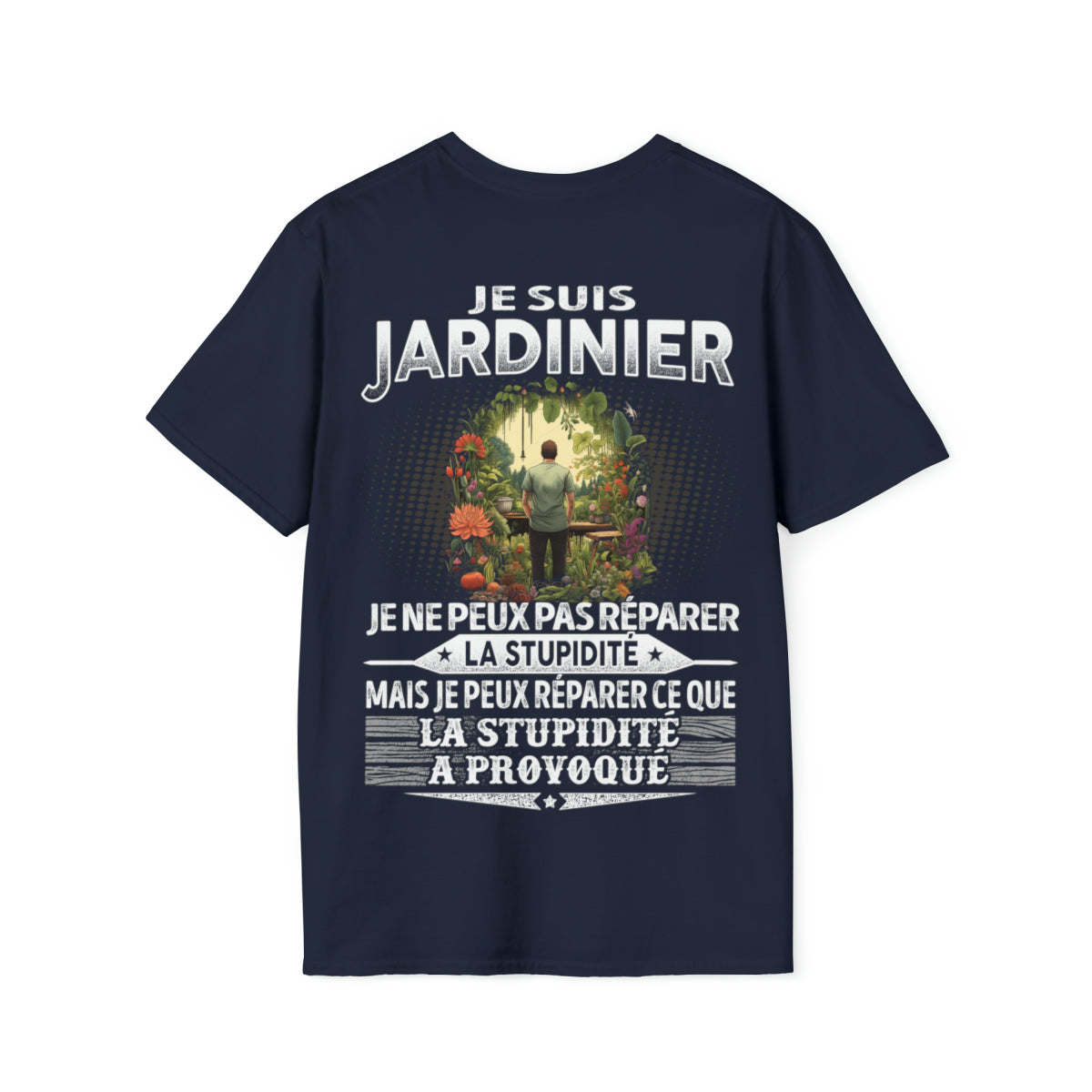 Jardinier peut réparer ce que la stupidité a provoqué