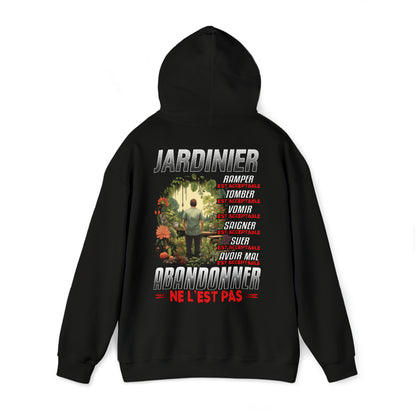 Jardinier, ramper, tomber, vomir, saigner est acceptable