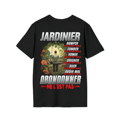 Jardinier, ramper, tomber, vomir, saigner est acceptable