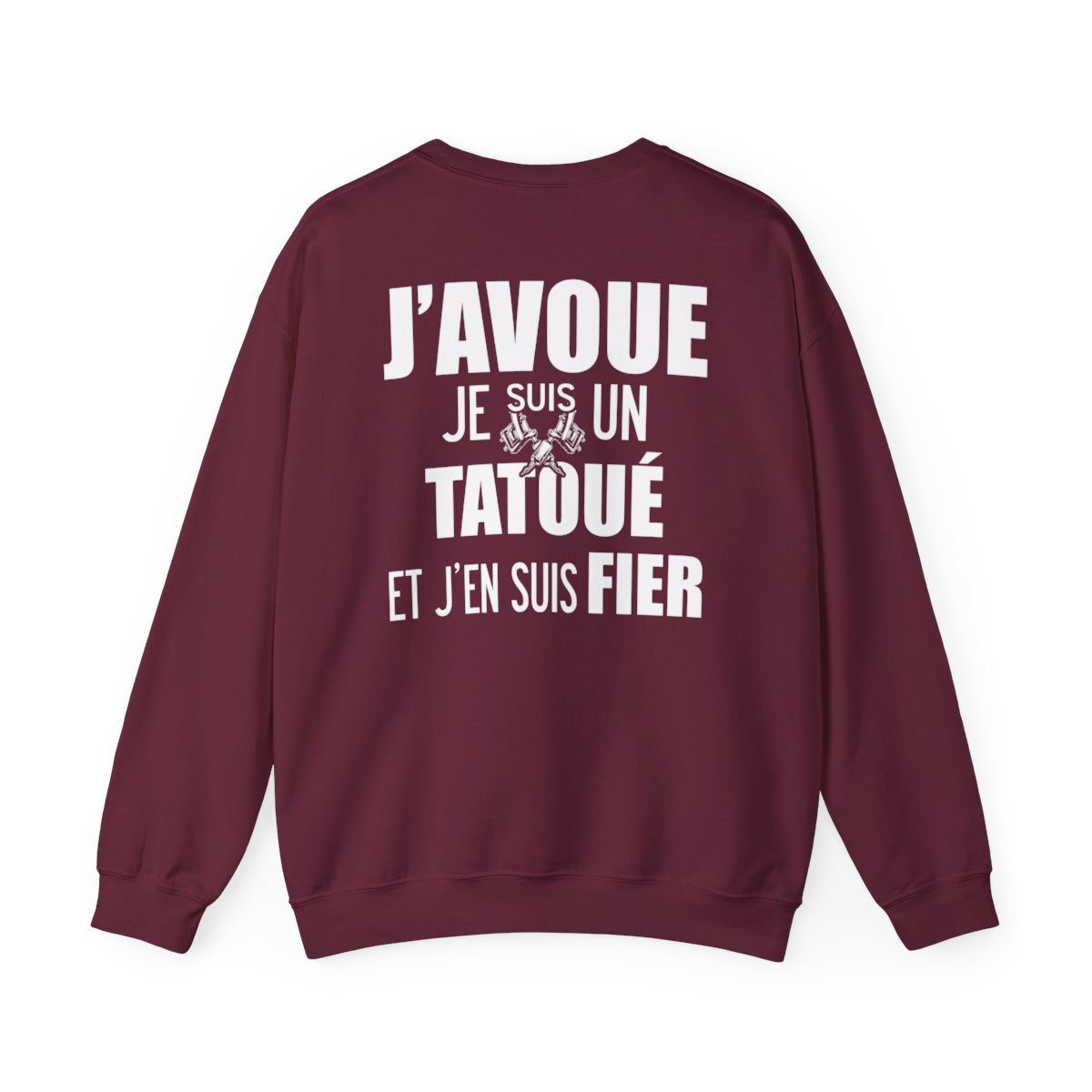 J'avoue je suis un tatoué et j'en suis fier