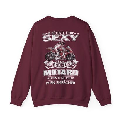 Je détesté être sexy mais je suis un motard alors je ne peux m'en empêcher