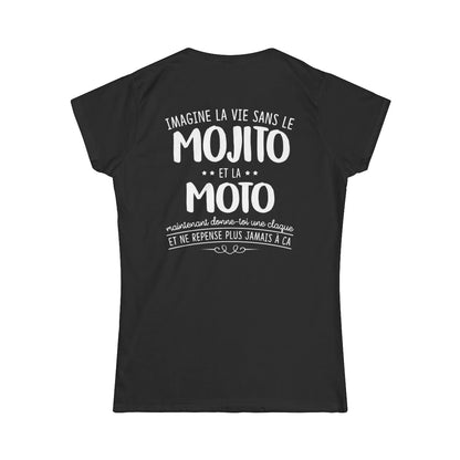 Je l'aime forte rapide et bruyante... je suis une motarde