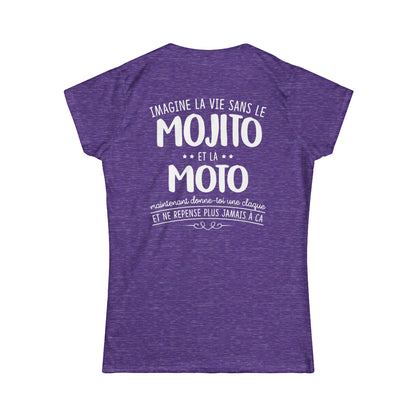 Je l'aime forte rapide et bruyante... je suis une motarde