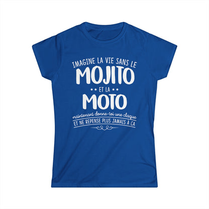 Je l'aime forte rapide et bruyante... je suis une motarde