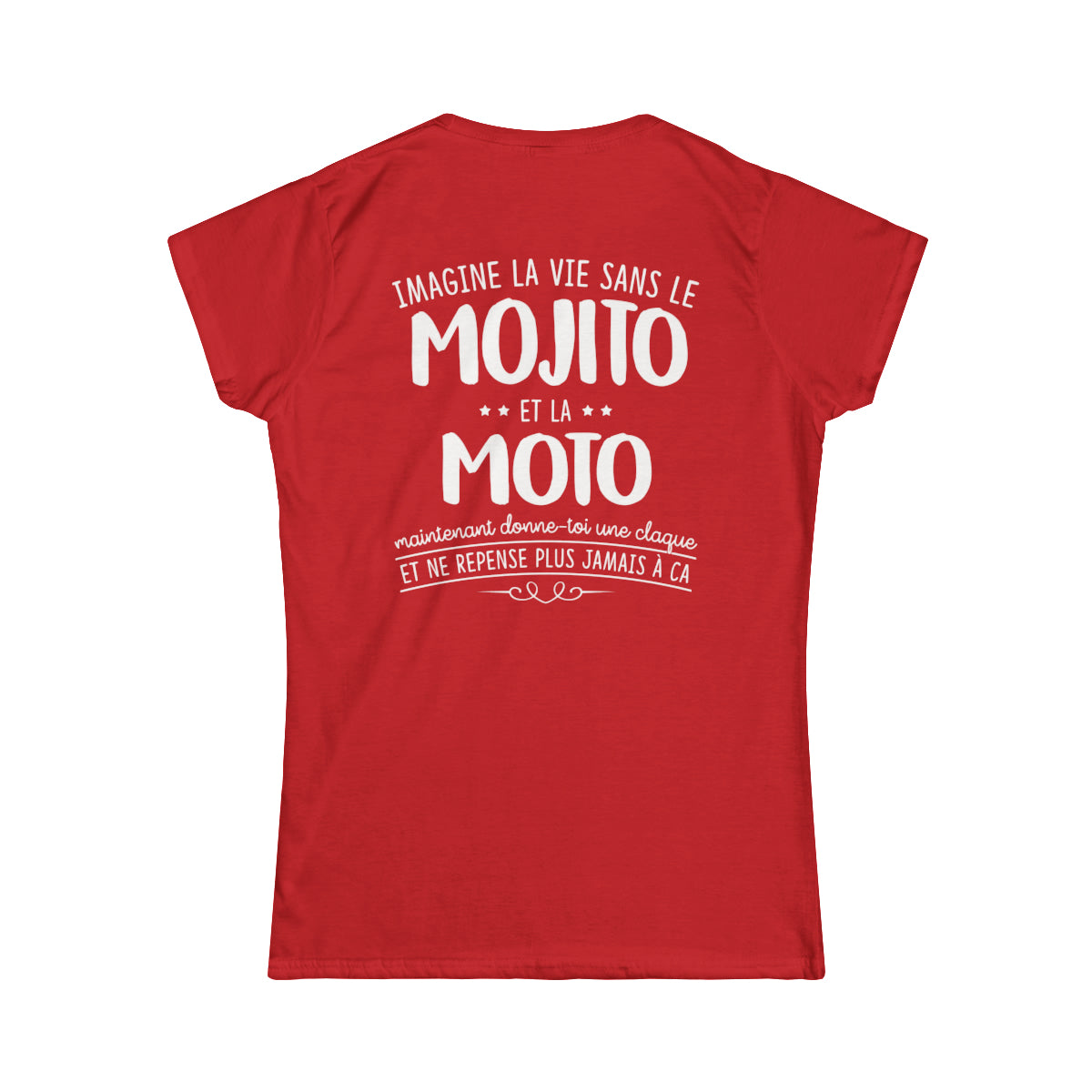 Je l'aime forte rapide et bruyante... je suis une motarde