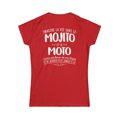 Je l'aime forte rapide et bruyante... je suis une motarde