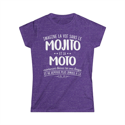 Je l'aime forte rapide et bruyante... je suis une motarde