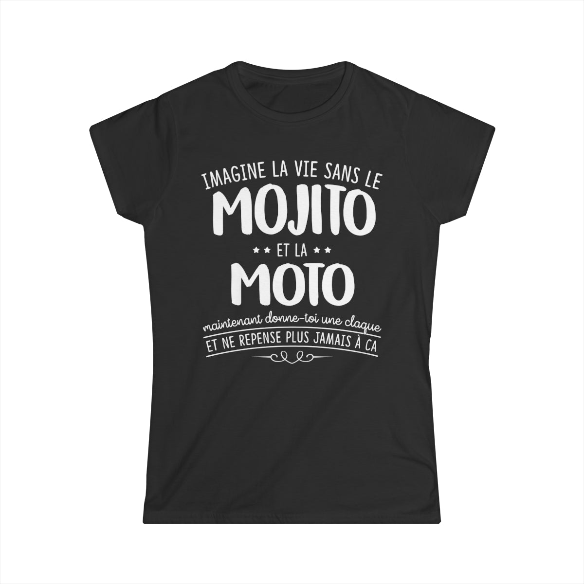 Je l'aime forte rapide et bruyante... je suis une motarde