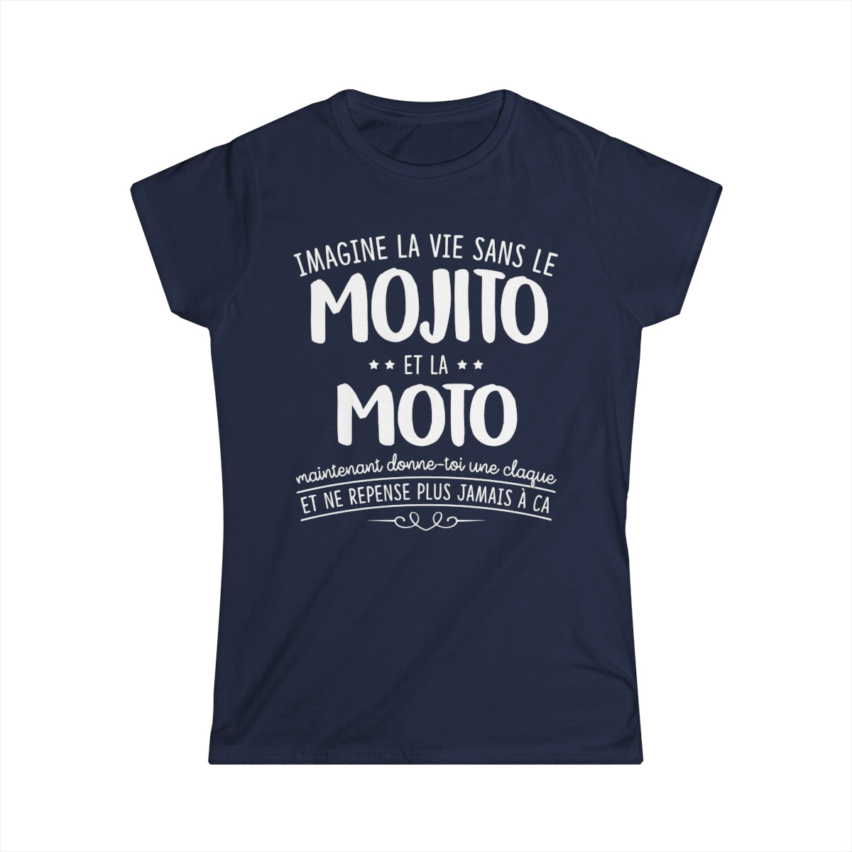 Je l'aime forte rapide et bruyante... je suis une motarde