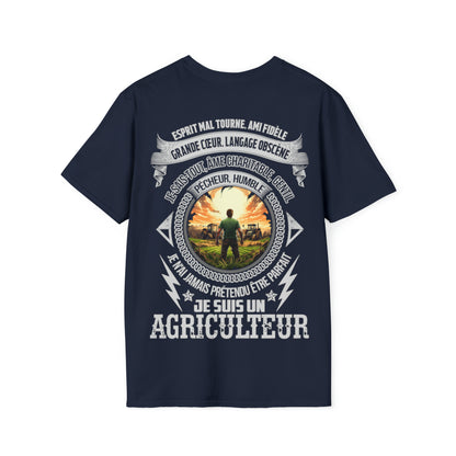 Je n'ai jamais prétendu être parfait, je suis un Agriculteur