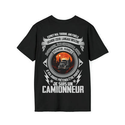 Je n'ai jamais prétendu être parfait, je suis un Camionneur