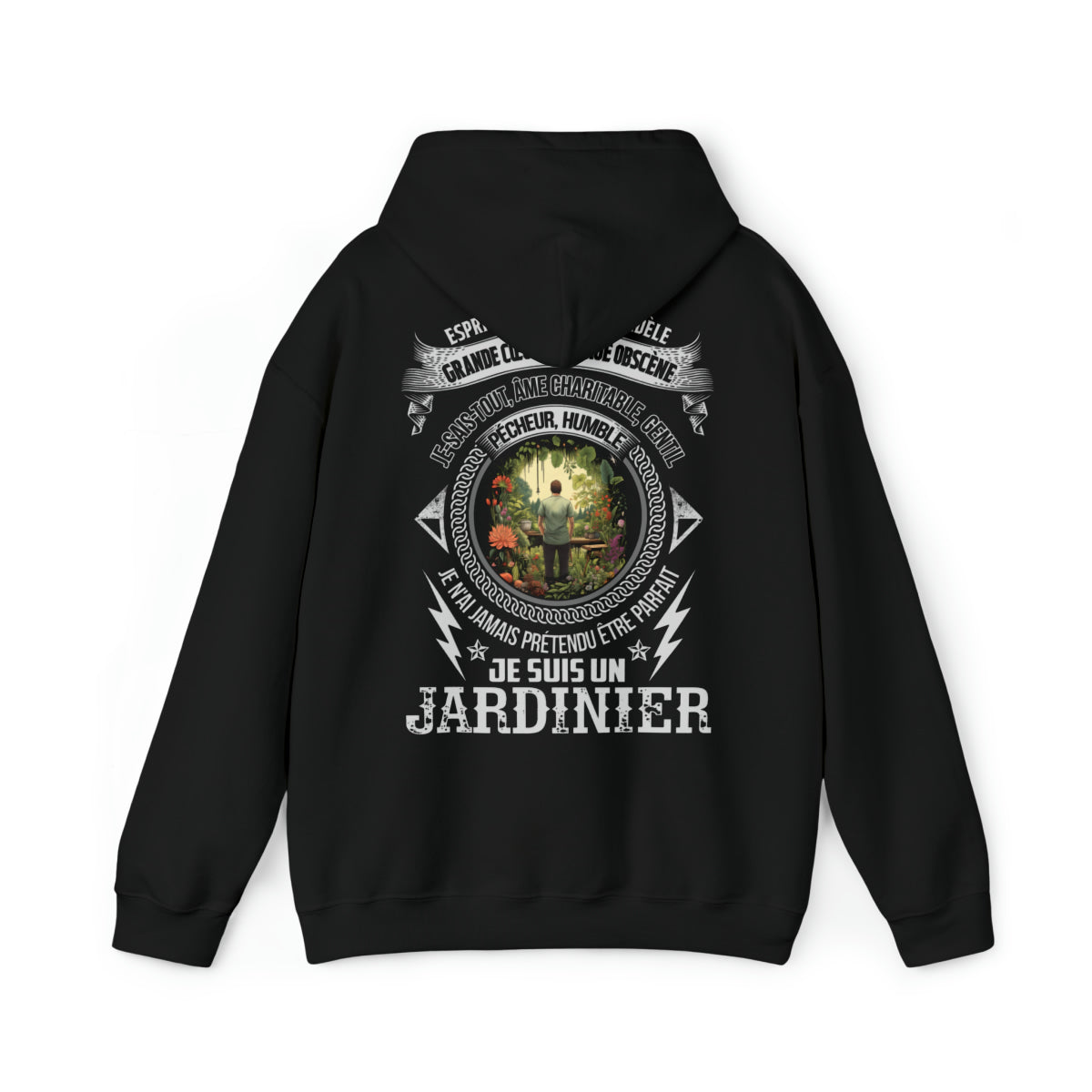 Je n'ai jamais prétendu être parfait, je suis un Jardinier