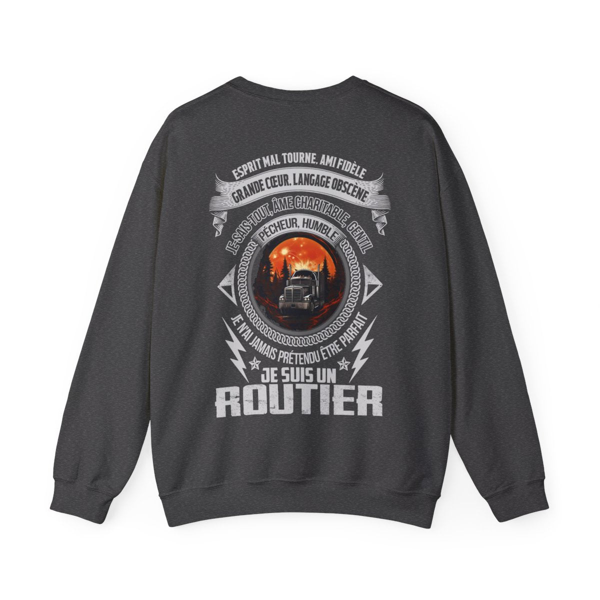 Je n'ai jamais prétendu être parfait, je suis un Routier