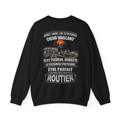 Je n'ai jamais prétendu être parfait, je suis un Routier