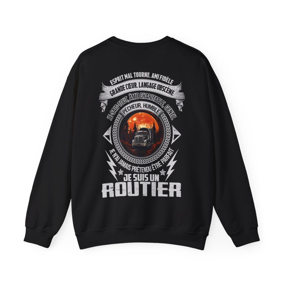 Je n'ai jamais prétendu être parfait, je suis un Routier