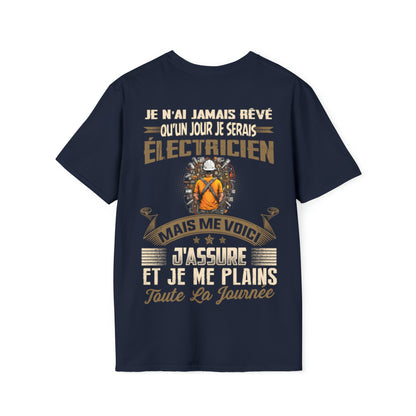 Je n'ai jamais rêvé qu'un jour je serais Électricien