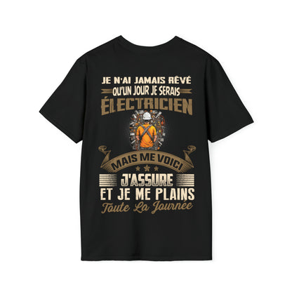 Je n'ai jamais rêvé qu'un jour je serais Électricien