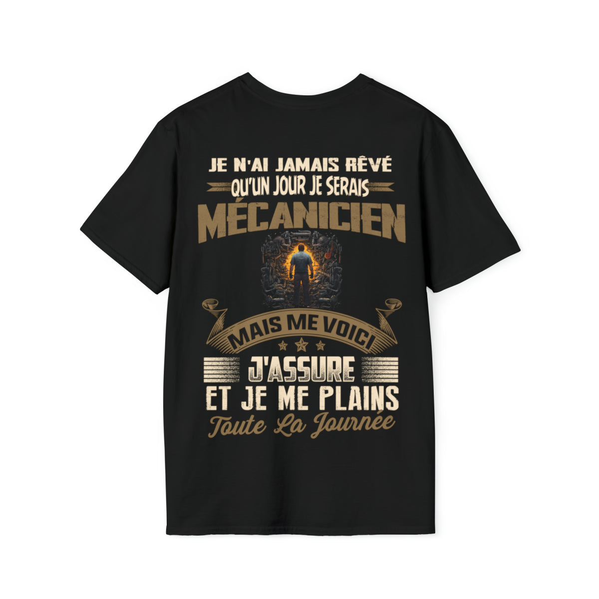 Je n'ai jamais rêvé qu'un jour je serais Mécanicien