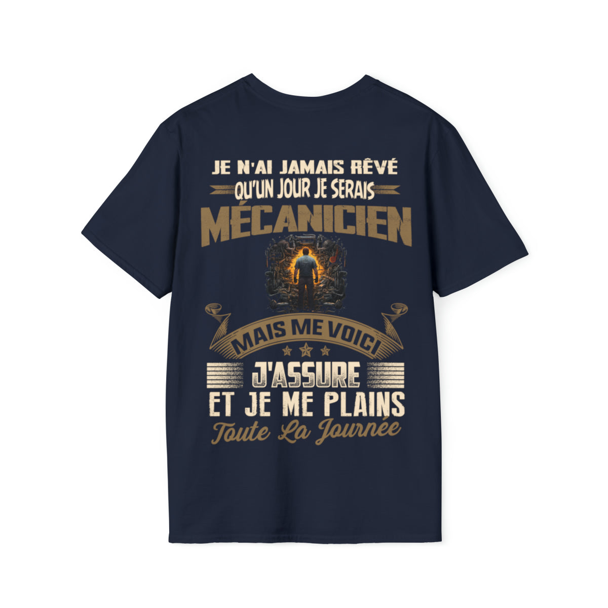 Je n'ai jamais rêvé qu'un jour je serais Mécanicien