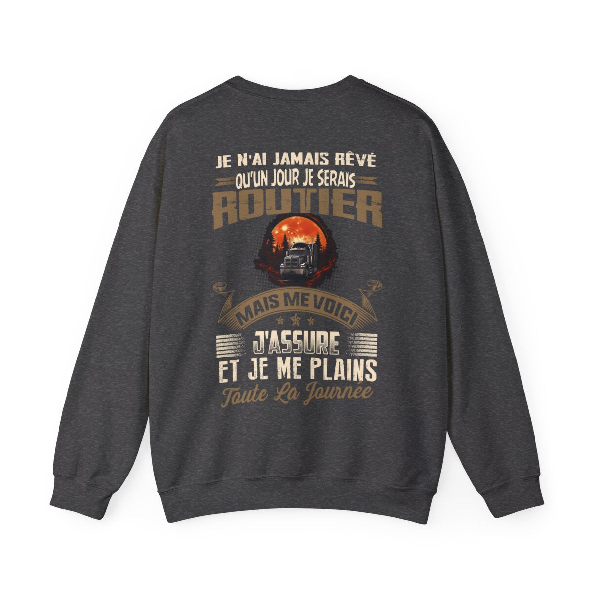 Je n'ai jamais rêvé qu'un jour je serais Routier