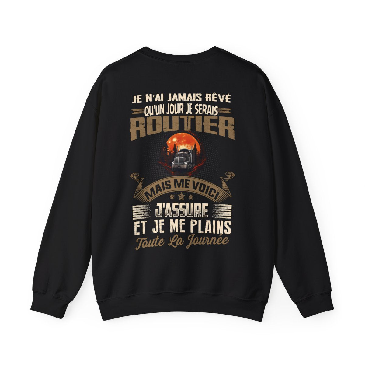 Je n'ai jamais rêvé qu'un jour je serais Routier