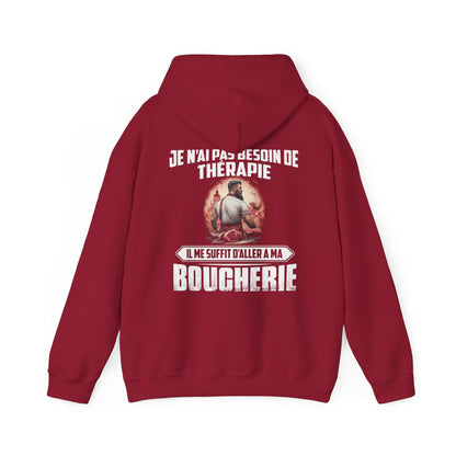 Je n'ai pas besoin de thérapie, il me suffit d'aller à ma boucherie