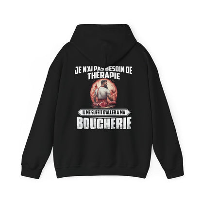 Je n'ai pas besoin de thérapie, il me suffit d'aller à ma boucherie