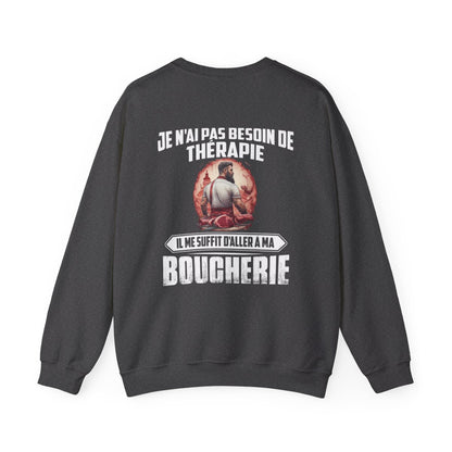 Je n'ai pas besoin de thérapie, il me suffit d'aller à ma boucherie