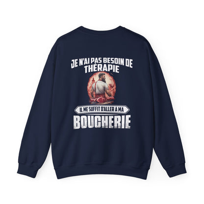 Je n'ai pas besoin de thérapie, il me suffit d'aller à ma boucherie
