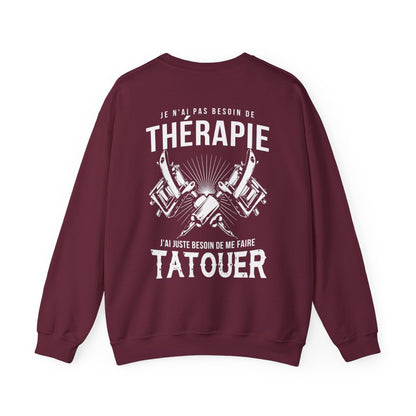Je n'ai pas besoin de thérapie, j'ai juste besoin de me faire tatouer