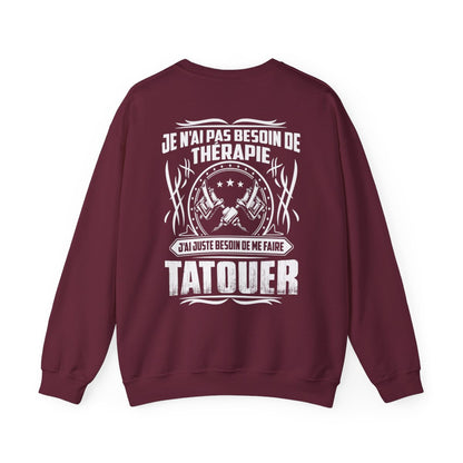 Je n'ai pas besoin de thérapie, j'ai juste besoin de me faire tatouer