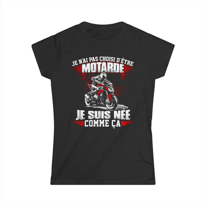 Je n'ai pas choisi d'être motarde, je suis née comme ça