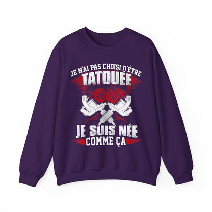 Je n'ai pas choisi d'être tatouée je suis née comme ça