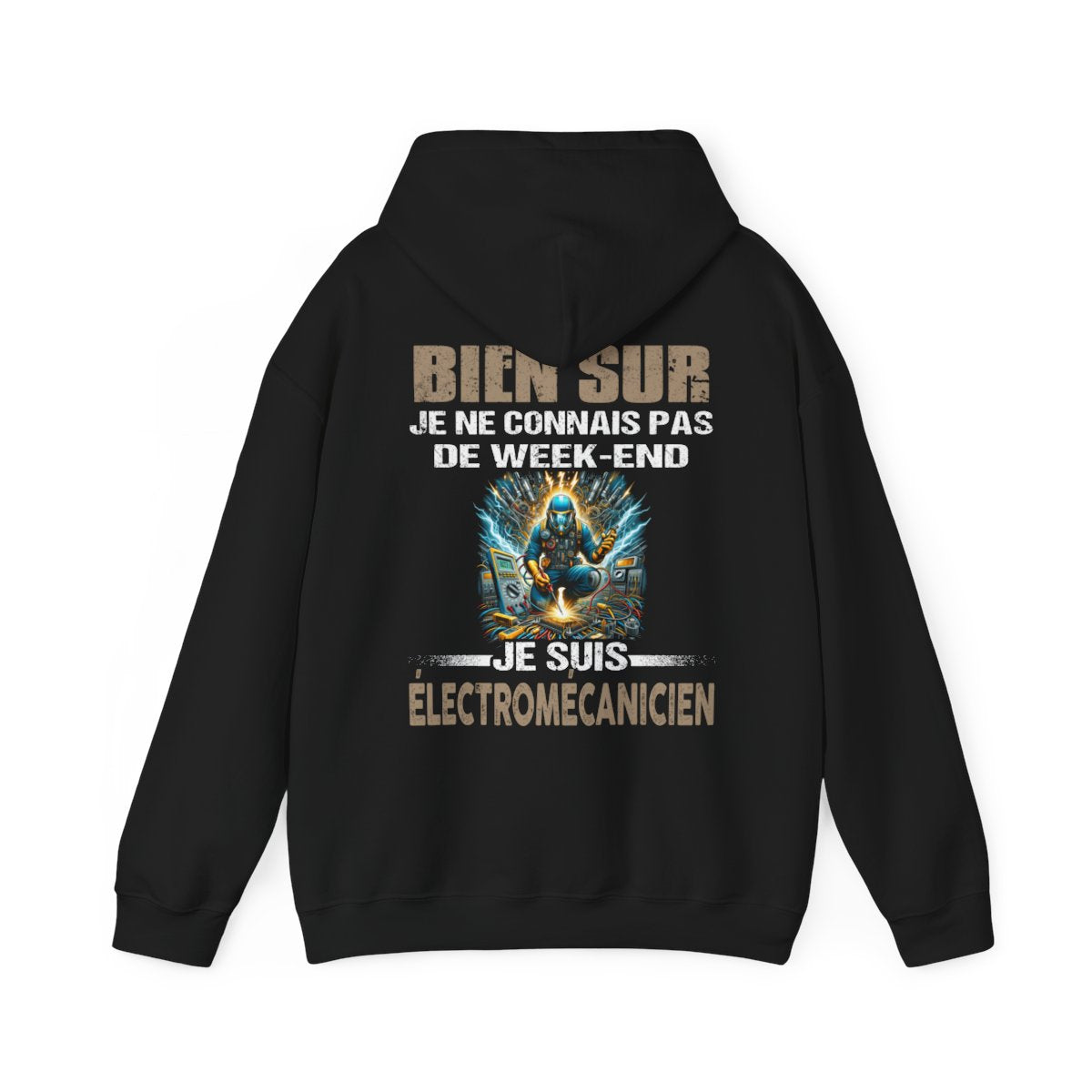 Je ne connais pas de week-end, je suis Électromécanicien.