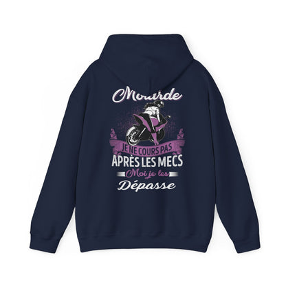 Je ne cours pas après les mecs, moi je les dépasse
