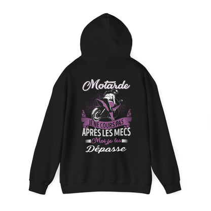 Je ne cours pas après les mecs, moi je les dépasse