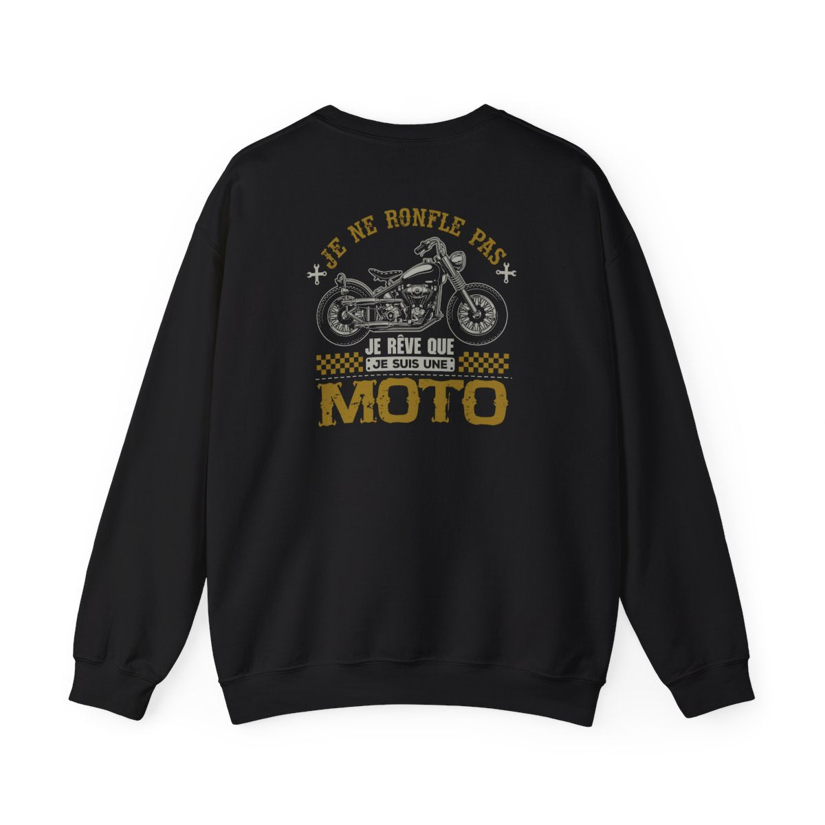 Je ne ronfle pas, je rêve que je suis une moto