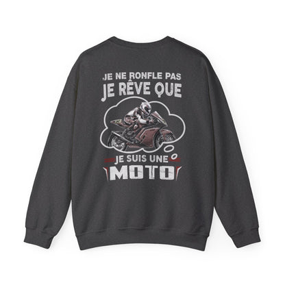 Je ne ronfle pas, je rêve que je suis une moto