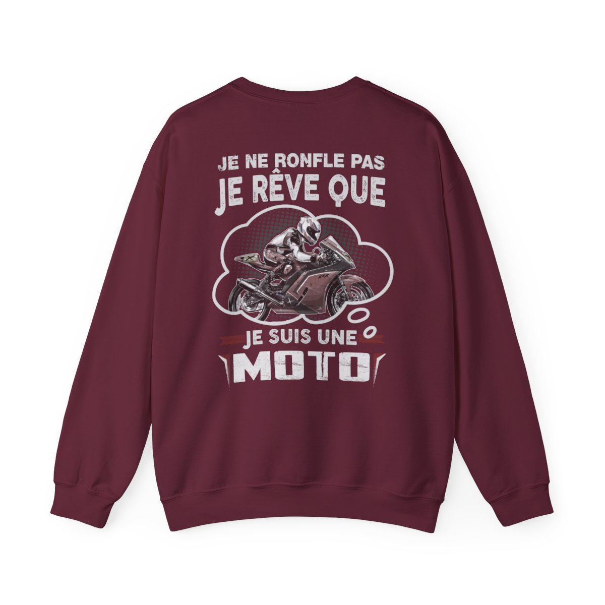 Je ne ronfle pas, je rêve que je suis une moto