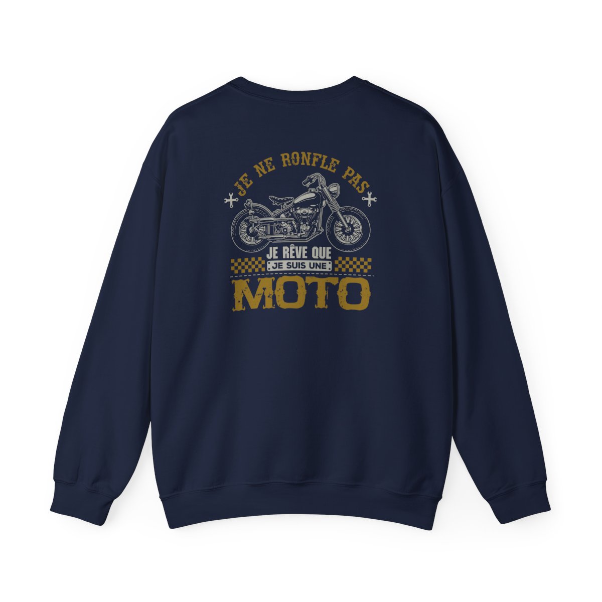 Je ne ronfle pas, je rêve que je suis une moto