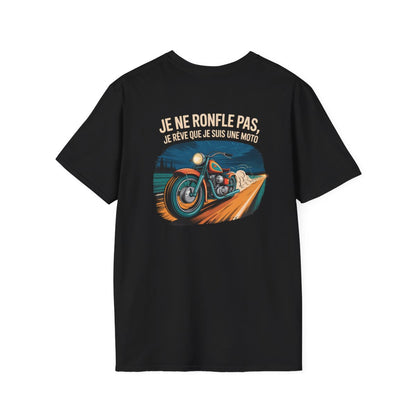 Je ne ronfle pas, je rêve que je suis une moto