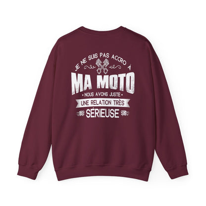 Je ne suis pas accro à ma moto