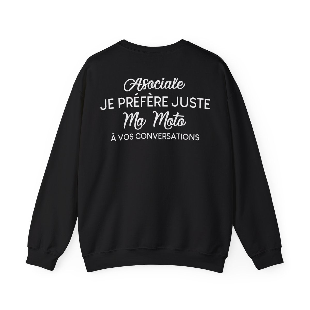 Je ne suis pas asociale je préfère juste ma moto à vos conversations