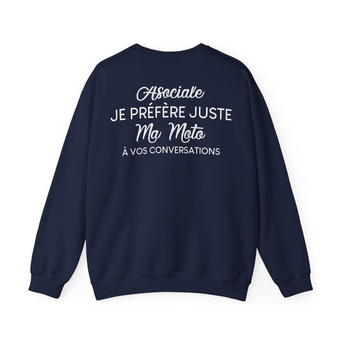 Je ne suis pas asociale je préfère juste ma moto à vos conversations