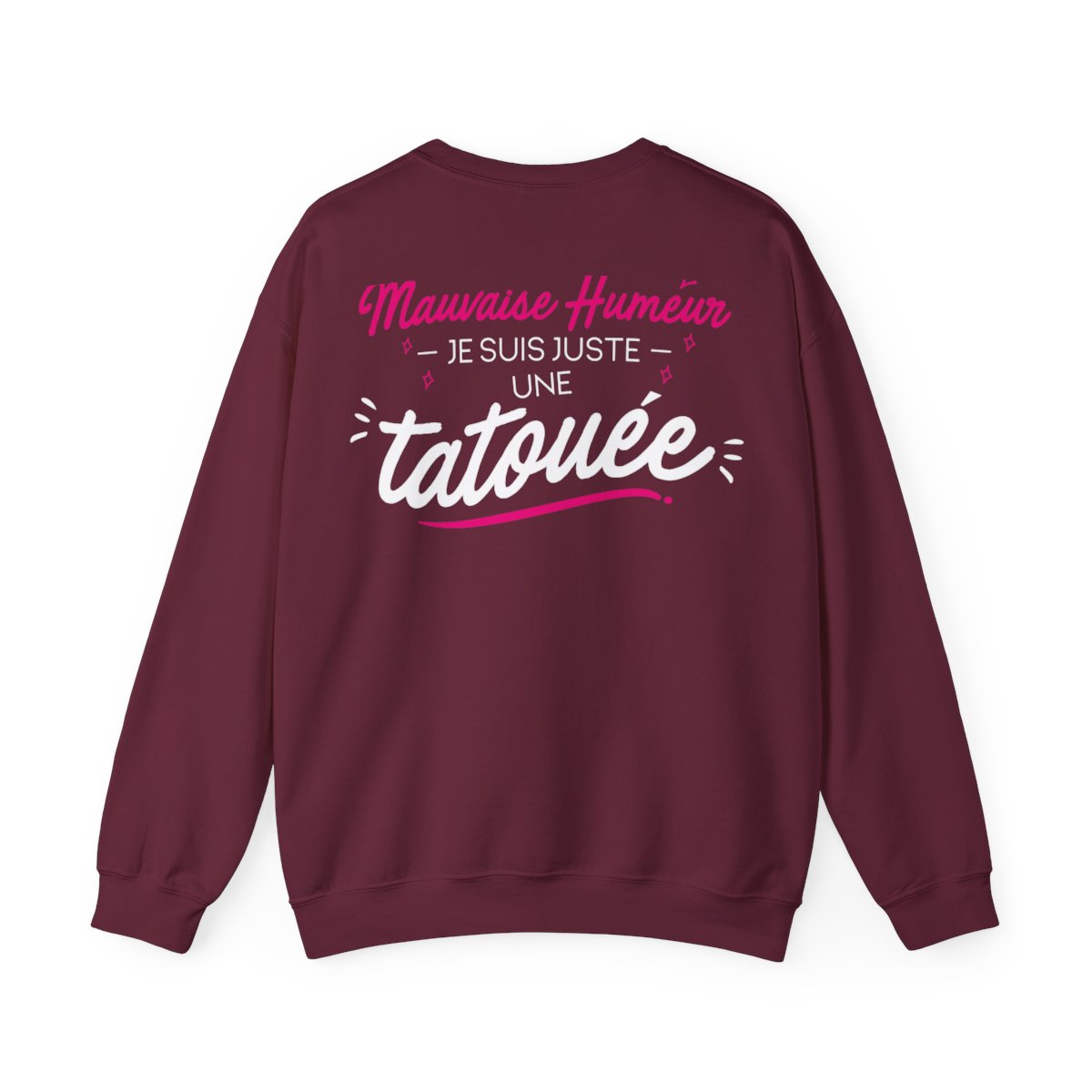 Je ne suis pas de mauvaise humeur je suis juste une tatouée