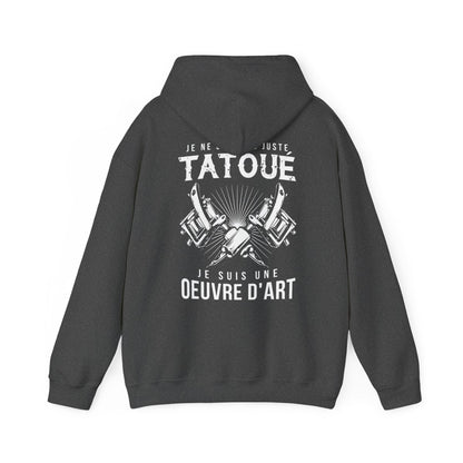 Je ne suis pas juste tatoué, je suis une oeuvre d'art