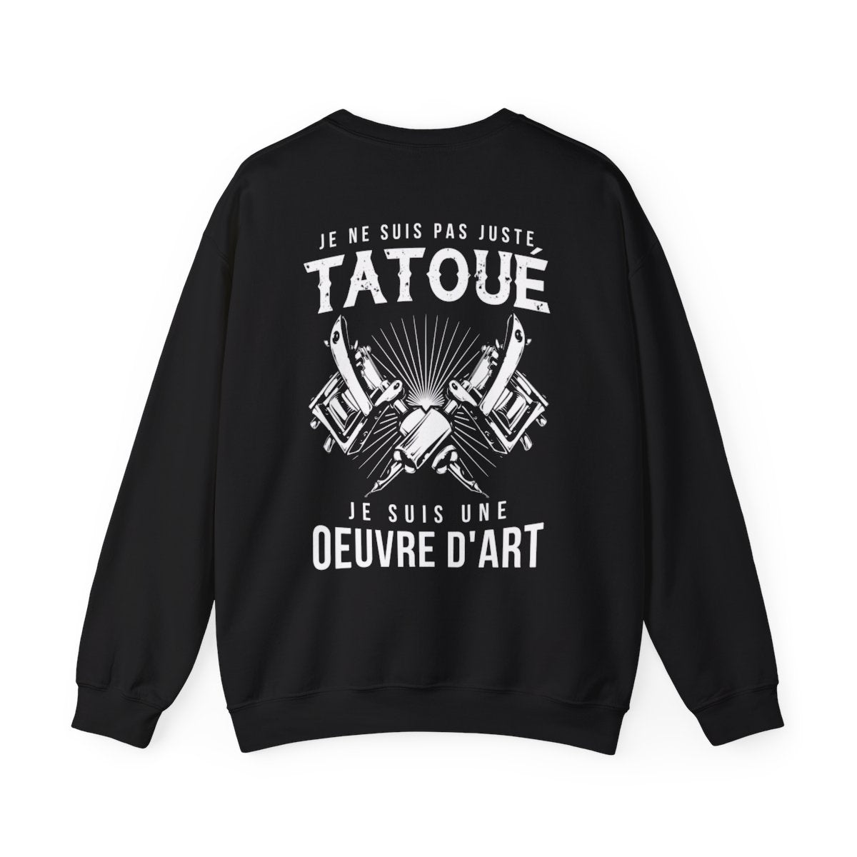 Je ne suis pas juste tatoué, je suis une oeuvre d'art