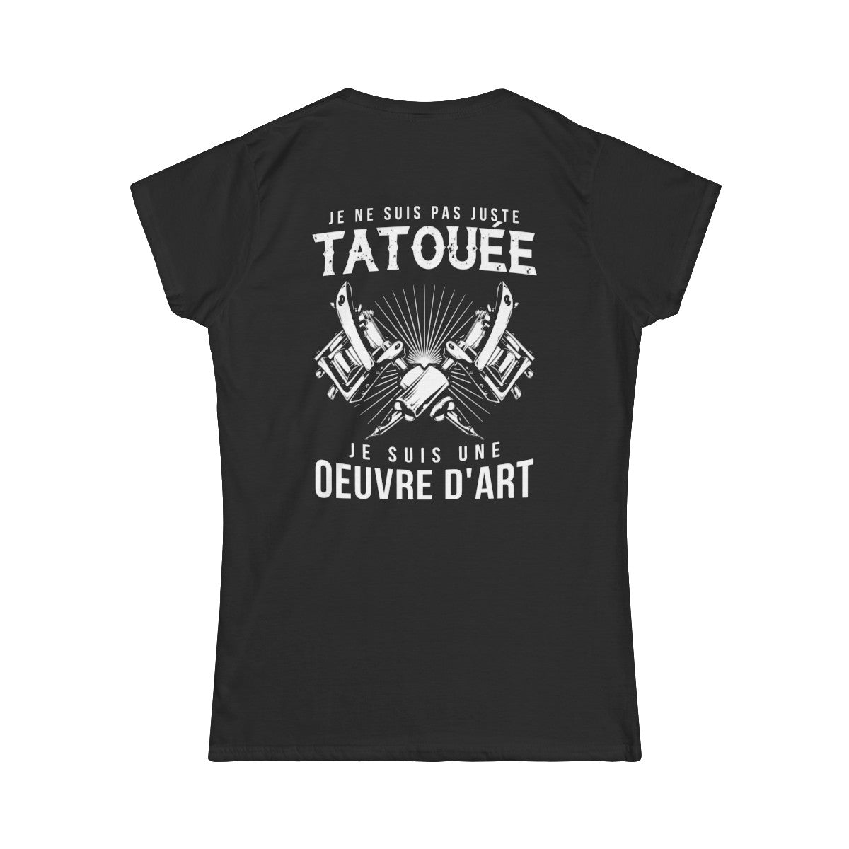 Je ne suis pas juste tatouée je suis une oeuvre d'art
