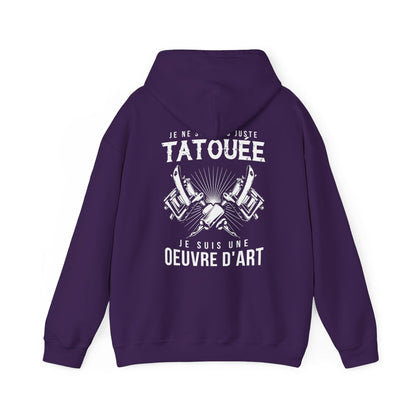 Je ne suis pas juste tatouée je suis une oeuvre d'art